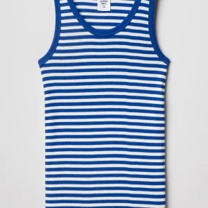 Débardeur Marcel Marinière - Bleu Ecru