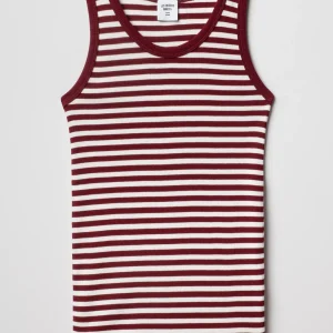 Débardeur Marcel Marinière - Bordeaux Ecru