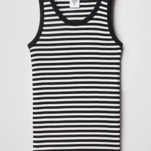 Débardeur Homme Marcel Marinière - Noir Ecru