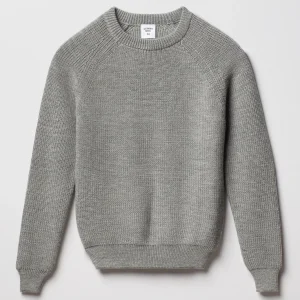 Pull  Laine Mérinos - Gris