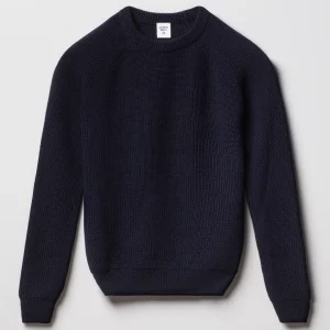 Pull Femme Laine Mérinos - Bleu Marine