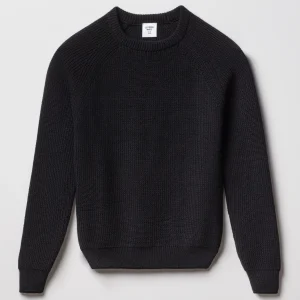 Pull Homme Laine Mérinos - Noir Charbon