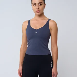 Débardeur à brassière intégrée AURA Bleu