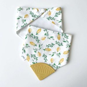 Bavoir de dentition CITRONS