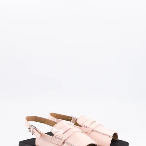 carry - sandale type mocassin vernis nude
