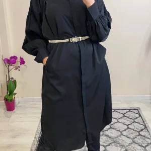 ROBE MANCHES BOUFFANTES