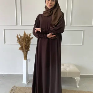 ABAYA JENNAH CHOCOLAT