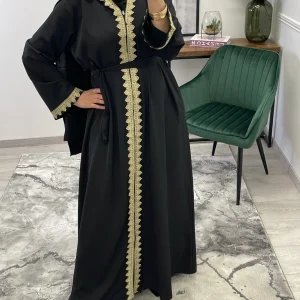 ABAYA NOIR ALMA