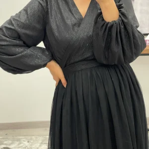 ROBE TULLE ALMA NOIR