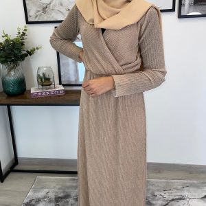 ROBE CACHE COEUR ROSE