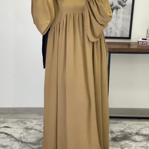 ABAYA AMINA BEIGE