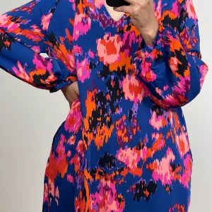 ROBE COURTE ZAYNA BLEU