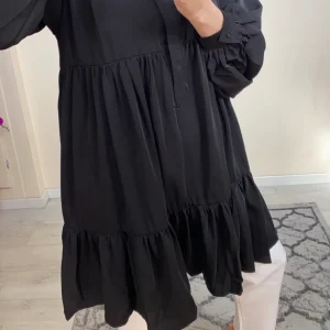 ROBE TUNIQUE MAXI VOLANT