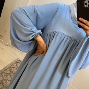 ABAYA LOUISA BLEU