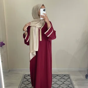 ROBE CAFTAN SATIN AMIRA