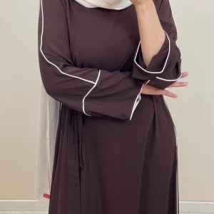 ABAYA LISA MARRON
