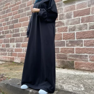 ROBE ABAYA SWEAT OVERSIZE