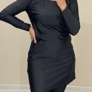 BURKINI BASIC NOIR GRANDE TAILLE