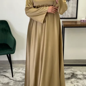 ROBE SATIN ADELINE DOREE