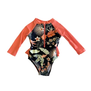 Maillot une pièce manche longue