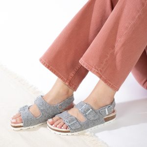 Sandales Achille Multibrides Gris