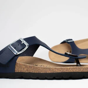 Sandales Cairns Bleu Marine à Entre-Doigts