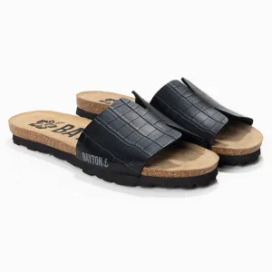 Sandales 1 Bride Djilian Slim Noir