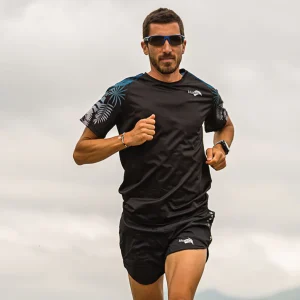 Tee-shirt de running Collection Black Folia