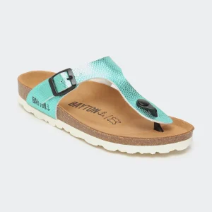 Sandales Mercure Menthe à Entre-Doigts