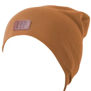 Tuque de coton L&P CARAMEL